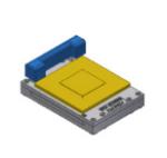 Plug In 5398ZIF-325 Azimuth Carrier Test Socket 3.3in 85mm Azimuth Socket