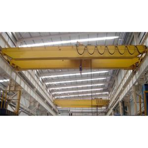 China 3 Ton Double Girder Overhead trolley hoist crane Pendent Line Control on sale