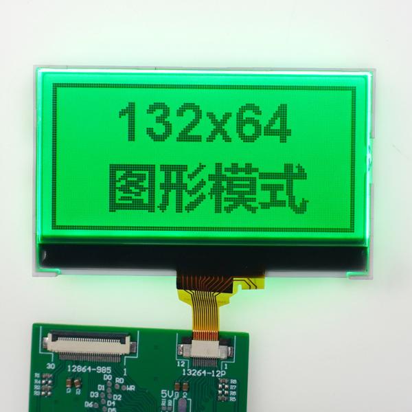 18 Pins 128 X 64 Graphic LCD Module Stn Positive 12864 Screen TN Viewing Angle