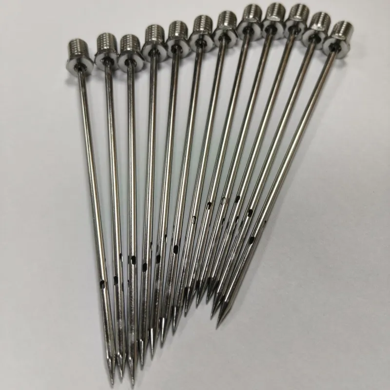 Double Layer Tubular Stainless Steel Needle With M6 Thread