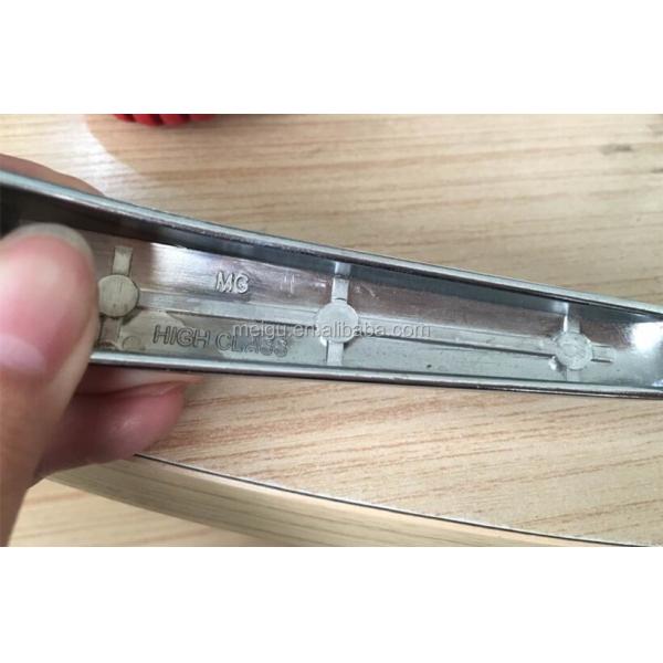 Silver Garage Door Handle Lock Chrome Plated Keyless Cabinet Lock