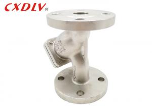 China Y Type Strainer Valve Stainless Steel CF8 / CF3 Efficient Filtration wholesale