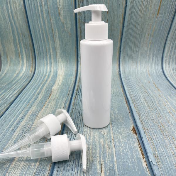 Clockwise Open Lotion Dispenser Pump 2CC 28/400 White 2.2ml Dosage Outside Spring