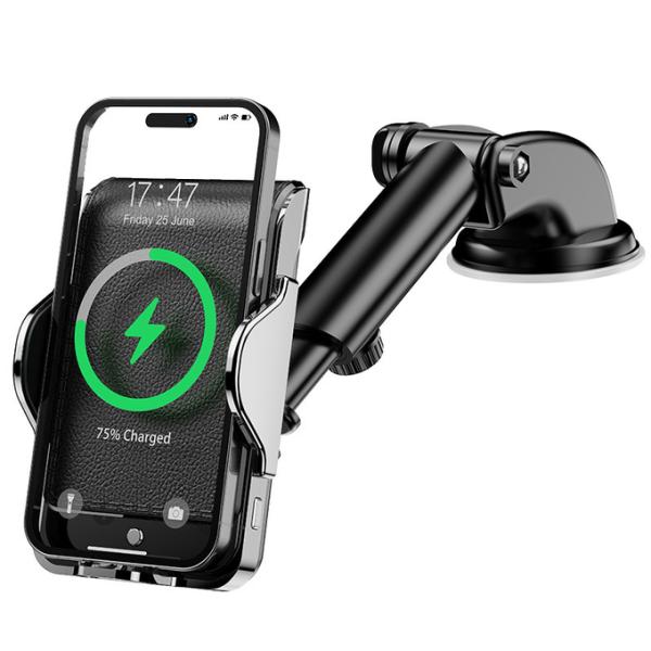 Universal 360° Adjustable Cell Phone Holder With 15W Wireless Charging
