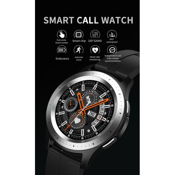 Newest Fitness Tracker Digital Sports Steel Strap Calling Music Android IOS Ip67 Watch