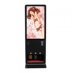 China Shoe Polish Digital Signage Kiosk 43 Inch Free Standing With Phone Charger wholesale