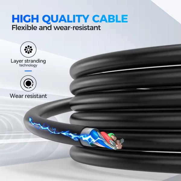 LCD Indicator Light EV Fast Charger for TSL Level 2 Energy Vehicles in Box Type