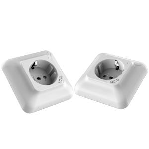 Residential Smart Plug Socket , Overload Protection Wifi Smart Power Socket