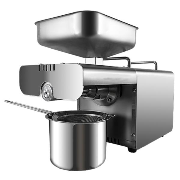 Hot Press Soybean Oil Press Machine , Mini Oil Press Machine Higher Oil Yield