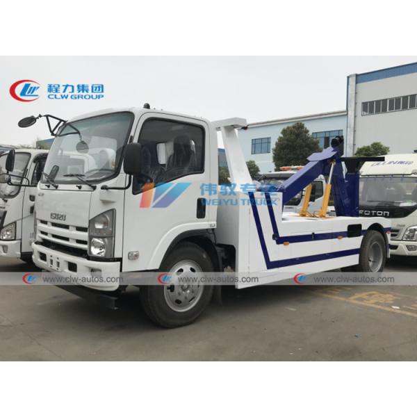 Small ISUZU 4x2 100HP 3T Road Recovery Wrecker Tow Truck