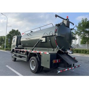 Sinotruk HOMAN 4x4 Off Road 8000L Sewer Vacuum Truck
