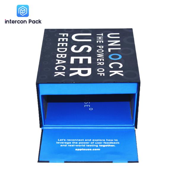 1000g Gray Cardboard Luxury Gift Packaging Boxes Personalized Jewelry Gift Box