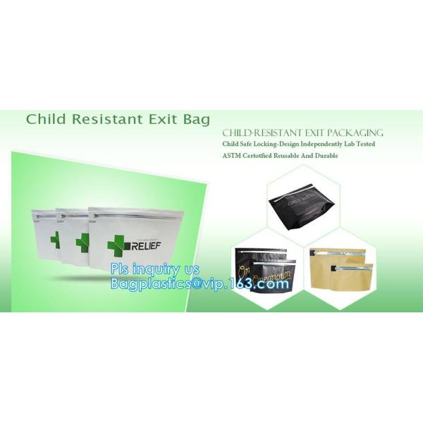 Medical Herbal Incese Packaging Zipper Pouches, herbal incense packing bags, medicine kraft pouch herbal packaging