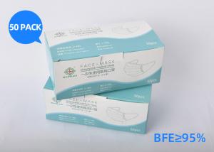 China Hypoallergenic Dental Disposable Surgical Face Mask Breathable Environmental Friendly on sale