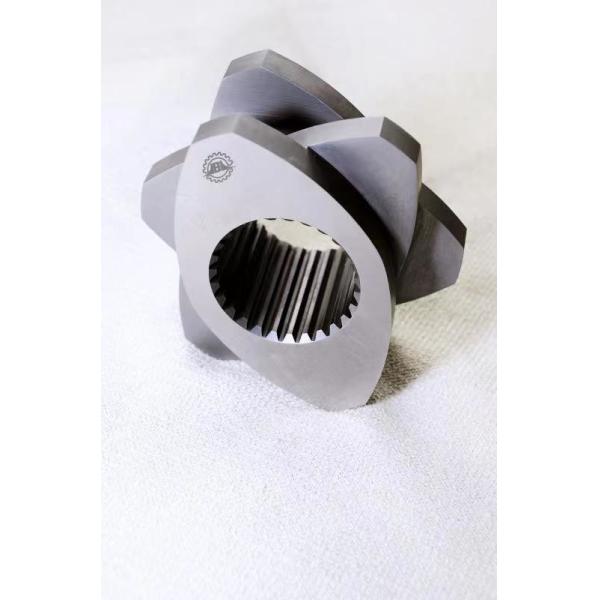 500kg/H - 1200kg/H Twin Screw Extruder Elements Element Screw ISO90001 For Mode Extruders