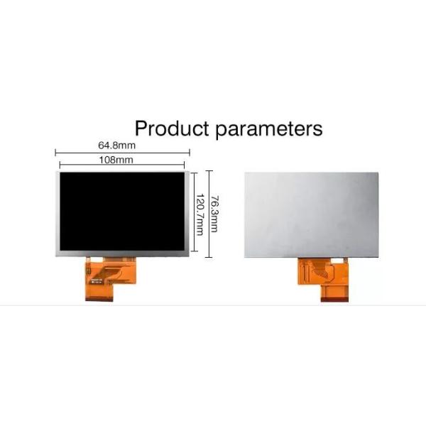 EJ050NA-01G 8 Bit RGB TFT 800x480 Display 5 Inch
