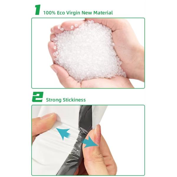 Custom Printed Biodegradable Packaging Bags Courier Poly Shipping Mailing Bags