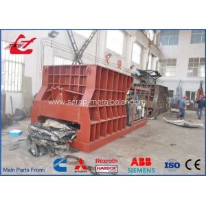 Container Type Scrap Metal Recycling Machine , Scrap Cutter Machine For Metal