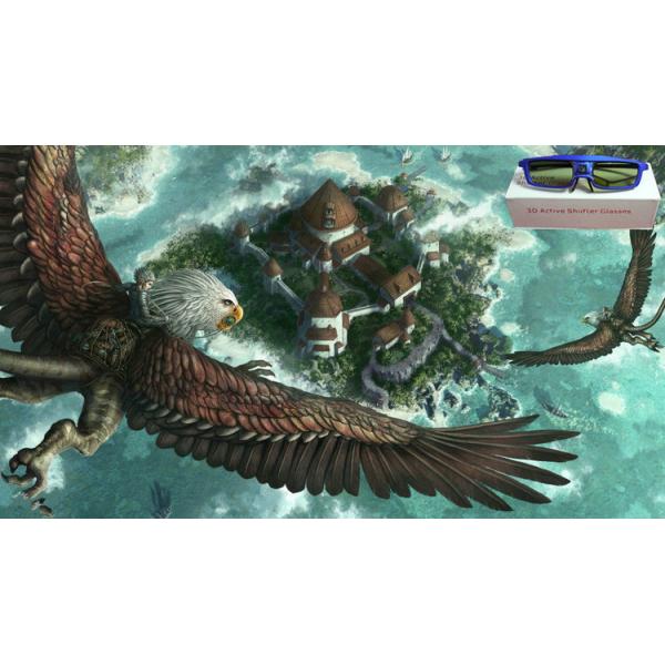 Best Price 3D Eyeglasses Chargeable DLP Link Shutter Glasses Work With Xgimi X6 Beamer