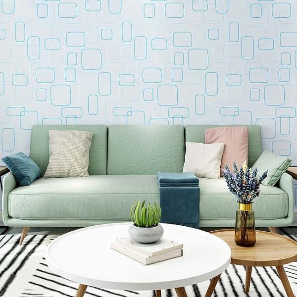 Adhesive Floral Vinyl Wallpaper Sticker Roll Waterproof Peel And Stick Wallpaper Rolls