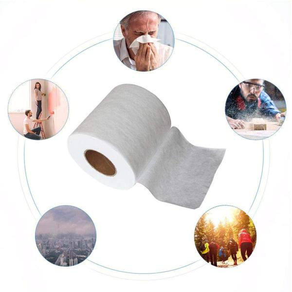 Face Mask Anti Pull BFE 99% Polypropylene Filter Fabric