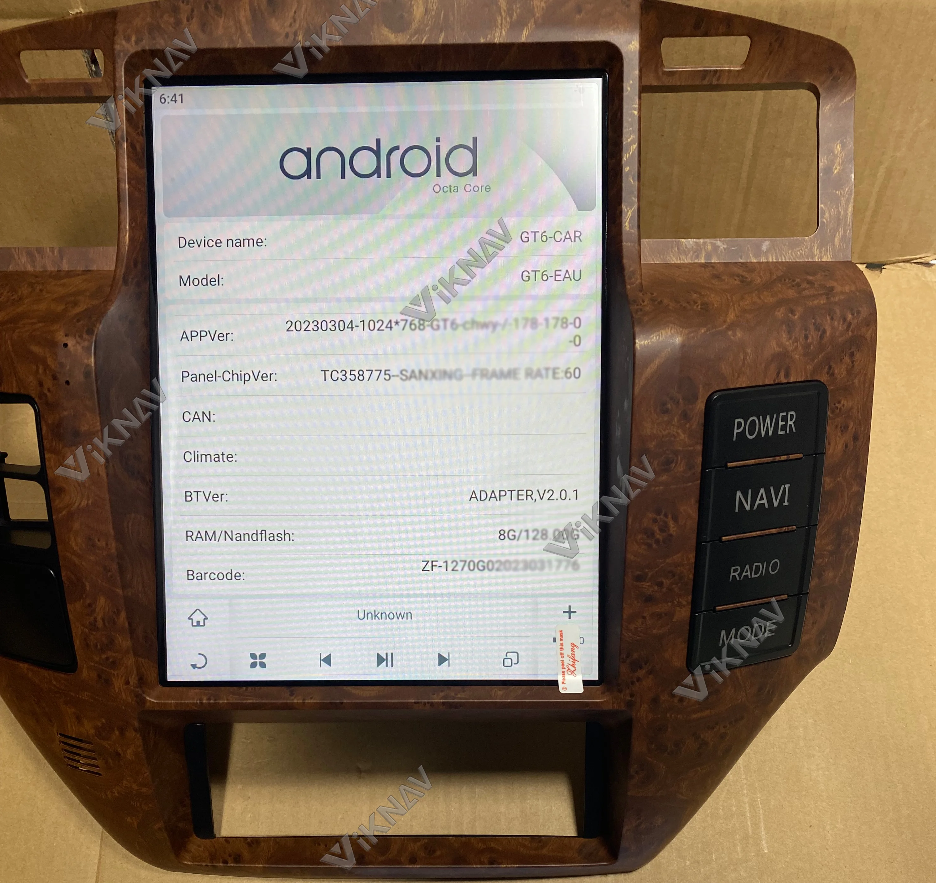 Aftermarket Touchscreen Y61 Nissan Patrol Head Unit 2004-2019 GPS For Car