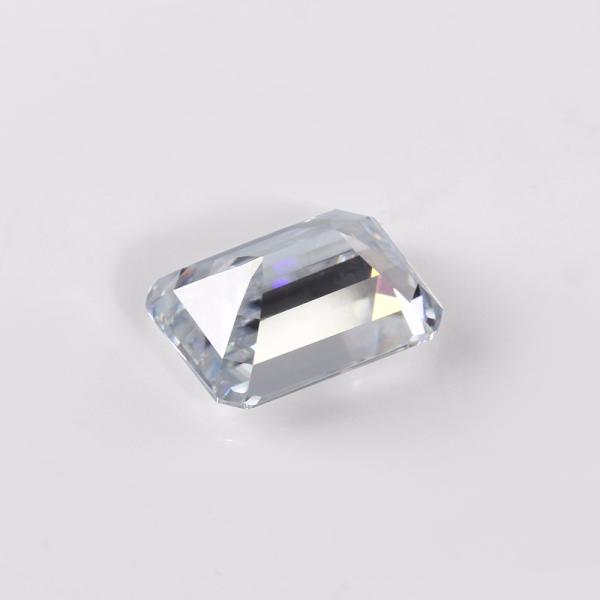 3.55CT Emerald Cut Fancy Cut Loose Moissanite DEF Color Super White VVS1 10x8MM