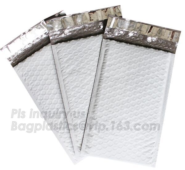 Custom Padded Envelope Jiffy Bags Tear Proof Pink Kraft Paper Air Bubble Mailers Manufacturer, Bubble Mailers Bags Paper