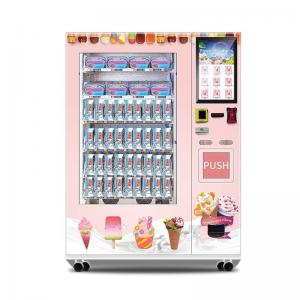 China Hot Sale Newest Soft Automatic Ice Cream Vending Machine For School on sale