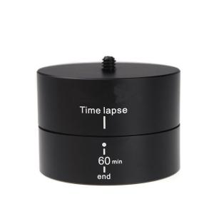 360 Degrees Panning Rotating Time Lapse Stabilizer Tilt Head Tripod Mount Adapter For GoPro Hero 4 Xiaomi Yi And Digital