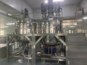 China 50-5000L Cosmetic Emulsifier Mixer Chemicals Processing Equipment 1 Year Warranty wholesale