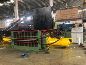 China Scrap Car Baler Automatic Metal Scrap Baling Machine Metal Press wholesale