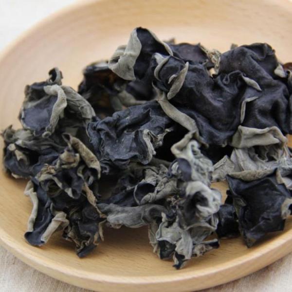 Black Dried Black Fungus Mushroom Edible Natural Taste