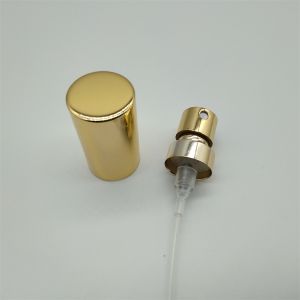 Golden Fragrance Spray Valve Ideal for Perfume Dispensing and Aerosol Elegance