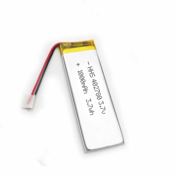 Quality PL402780 UN38.3 CC CV 3.7V 1000mAh Li Polymer Battery for sale