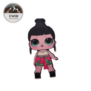 Handmade LOL Woven Badges Personalised , Eco Friendly Sequin Custom Printed