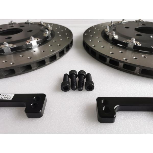 Rear Enlarged Disc Car Brake Parts 355*22mm Bell Bracket For Audi Rs3