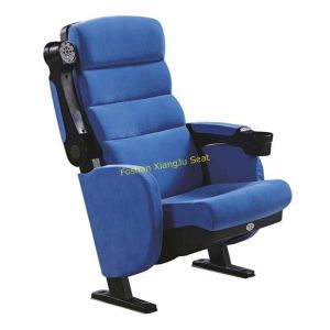 High Density PU Foam Cinema Theater Chairs With Cup Holder 580 * 755 * 1065 mm