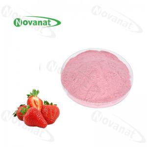 China Concentrated Organic Strawberry Extract Powder Pure Flavor / Water Soluble / Clean Label wholesale