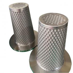 China 316l/304 10 Micron Basket Filter Element For Fluid Filter wholesale