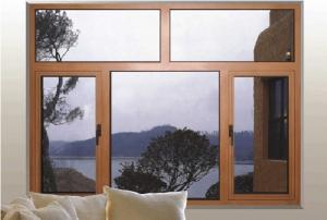 1.5mm profile thickness brand new casement windows with heat preservation for villa