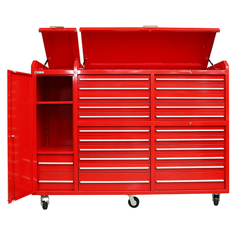 Industrial Grade 5 Inch PU Casters Large Tool Box Trolley Tool Cabinet for Heavy Tools
