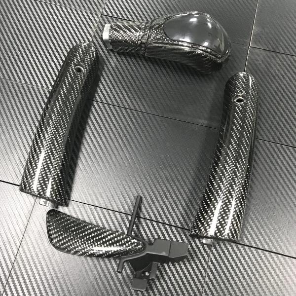 Glossy Custom Carbon Fiber Parts Interior And Exterior Carbon Fiber Car Accessories