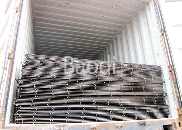 Balcony / Wall Welded Wire Mesh Concrete Reinforcement Sizes 150 X 150 Mm