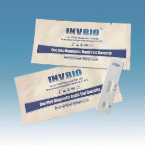 China Urine Fertility FSH Menopause Test Card on sale