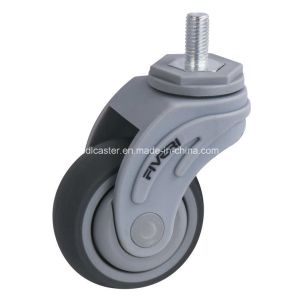 China Industrial Equipment Fiveri K5404-736 4" 135kg TPR Swivel Caster with 100mm Diameter wholesale