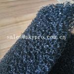 Air filter sponge sheet black polyurethane 20ppi foam sheet reticulated