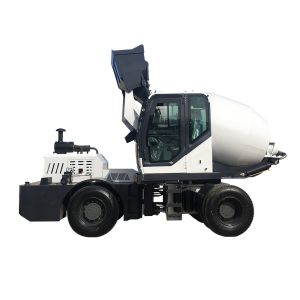 Durable Front Loading Self Loading Concrete Mixer Truck H4000A 4m3