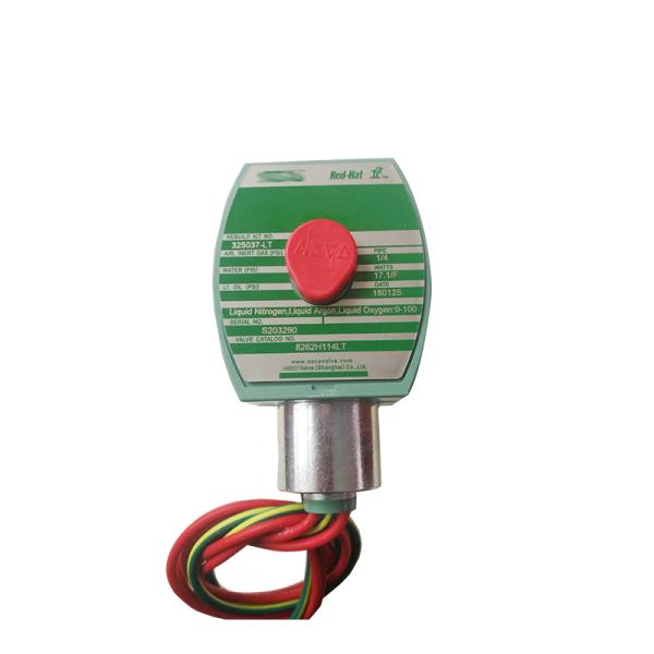 Pneumatic Valve 1/4 8262 Series 8262H114LT Pilot Operated Cryogenic and Liquid Solenoid Valve