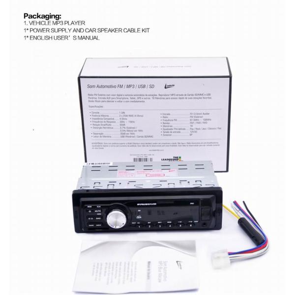 Ouchuangbo car mp3 media player audio stereo with radio USB SD aux 5v charing